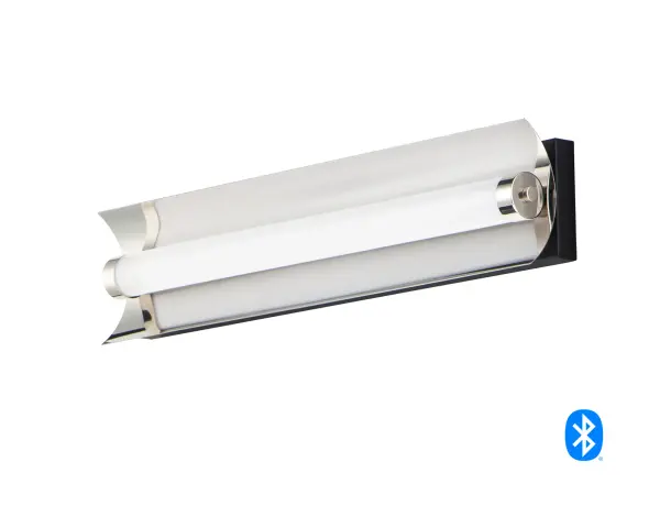 Smart LED Vanity Light with Bluetooth Control and Dual-Tone Finish - Image 1