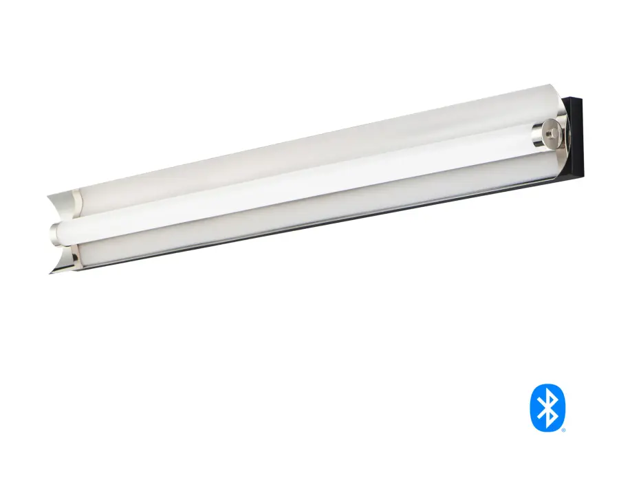 Smart LED Vanity with Bluetooth Control & Dual-Tone Modern Design - Image 1