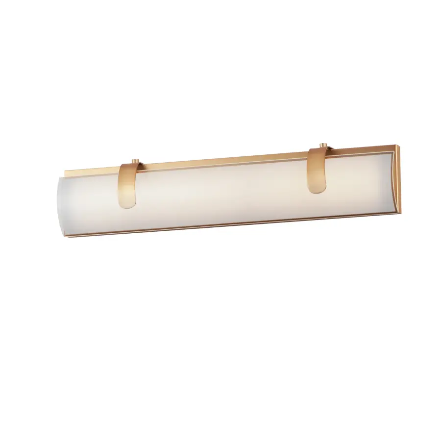 Clutch 22" LED Bath Vanity in Gold - Image 1