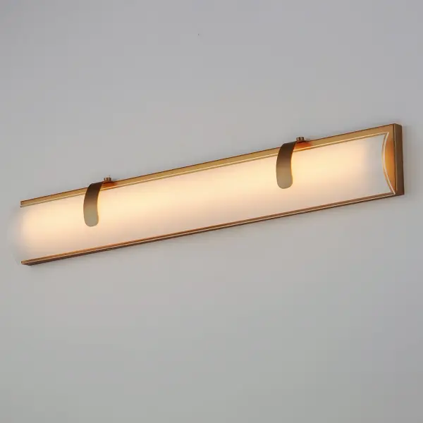 Clutch 30" LED Bath Vanity in Gold - Image 3
