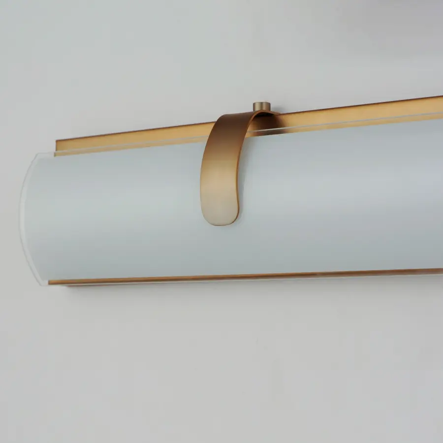 Clutch 30" LED Bath Vanity in Gold - Image 4
