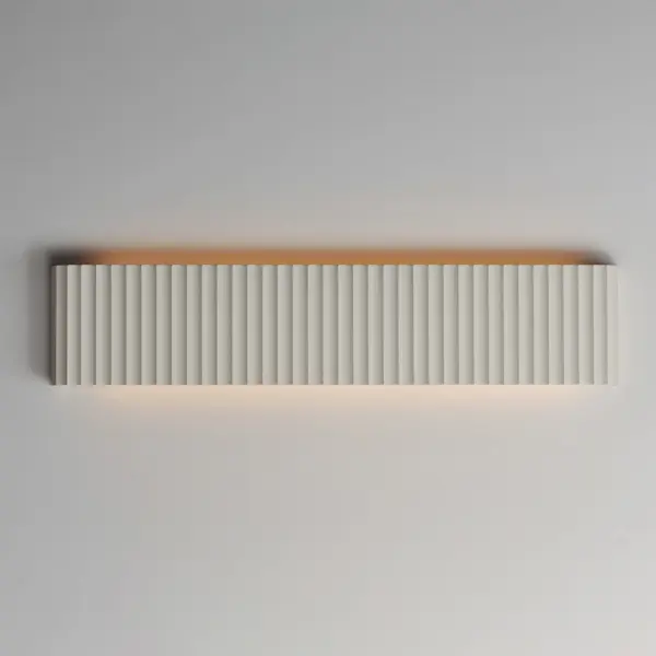 Modern Architectural Lighting with Fluted Concrete Design - Image 3