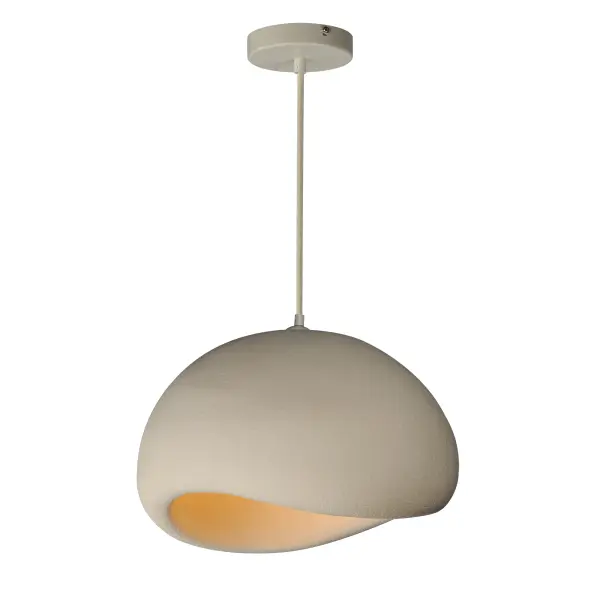 Moeraki Single Pendant Light in Oyster - Image 1
