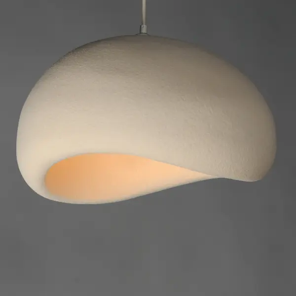 Moeraki Single Pendant Light in Oyster - Image 2