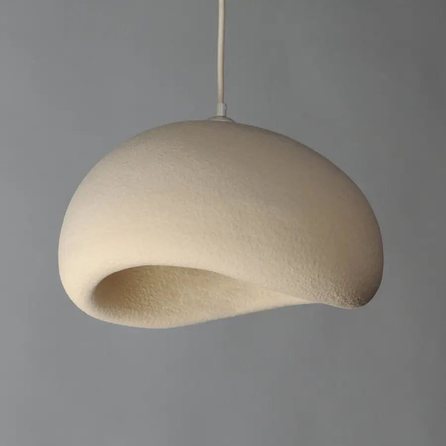 Moeraki Single Pendant Light in Oyster - Image 3