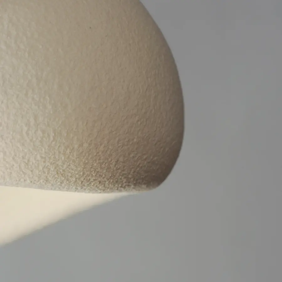 Moeraki Single Pendant Light in Oyster - Image 4