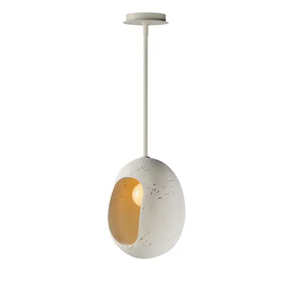 The Luna Small Pendant combines industrial concrete with refined minimalist design. Its compact size and warm 3000K LED make it ideal for task lighting over kitchen islands or intimate dining spaces.
