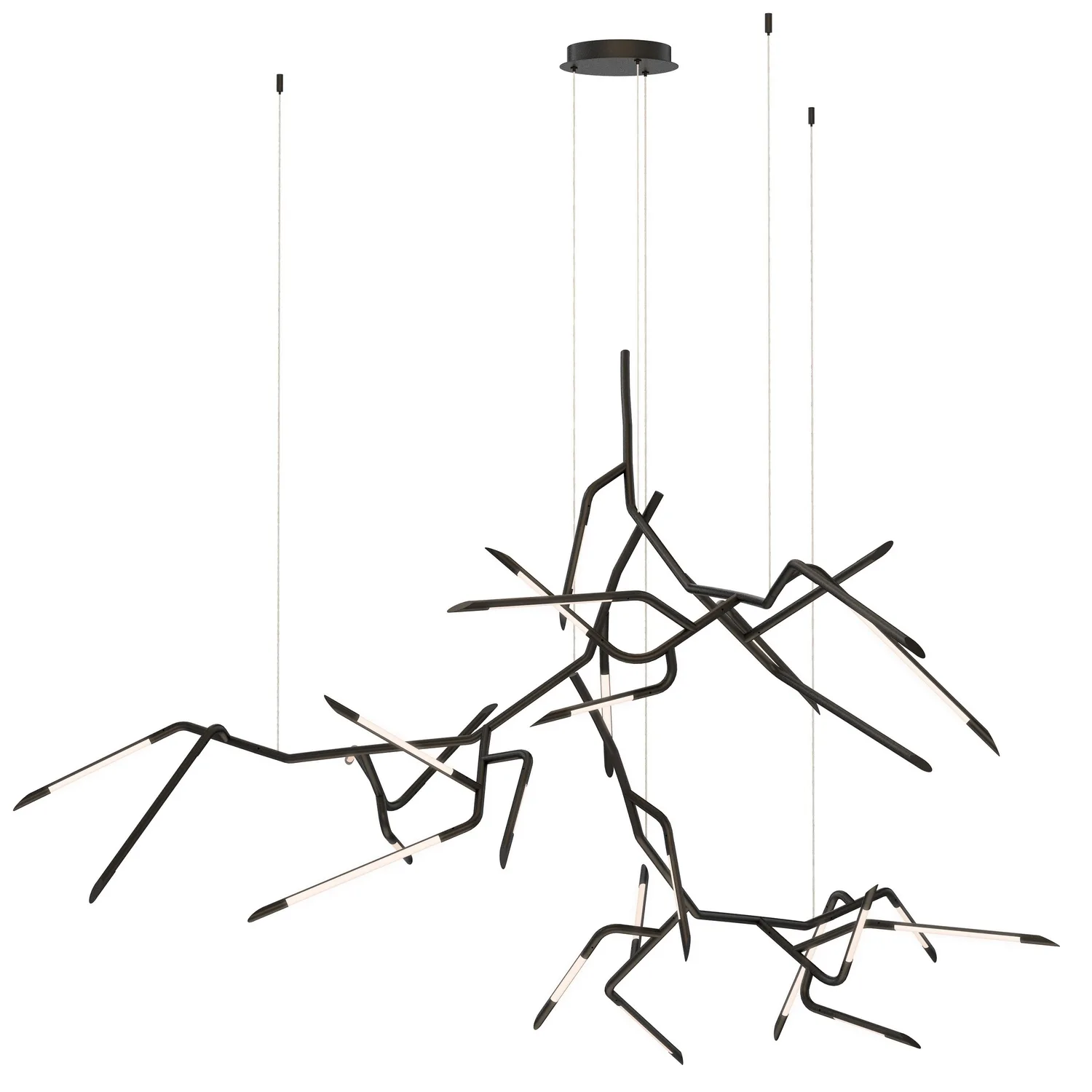 Scion LED Pendant in Black