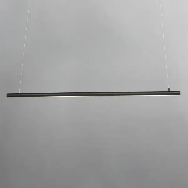 The Continuum delivers streamlined modern design with a remarkably slim 1" diameter profile. Its 48" length provides excellent task lighting with 2100 lumens while maintaining clean architectural sight lines. Perfect for contemporary spaces requiring functional illumination. - alternate view