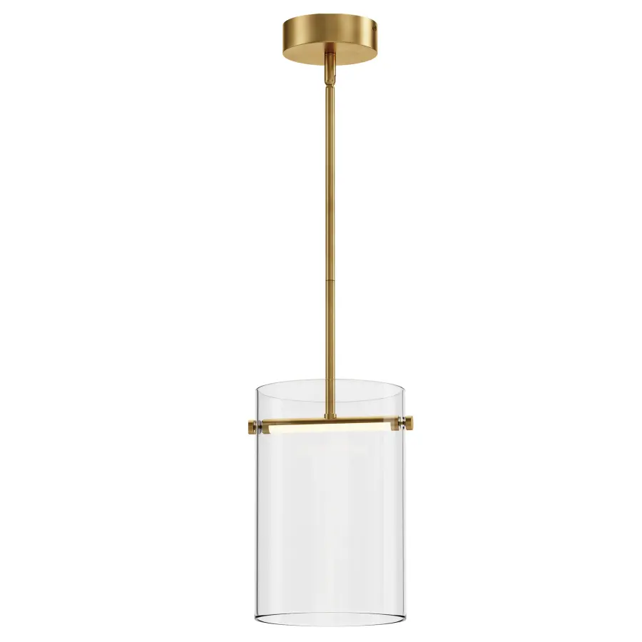 Polo LED Mini Pendant in Gold