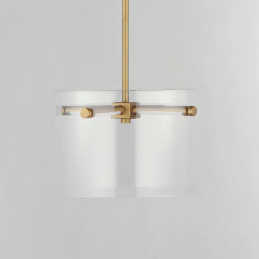 Polo 12" LED Pendant in Gold - Image 2