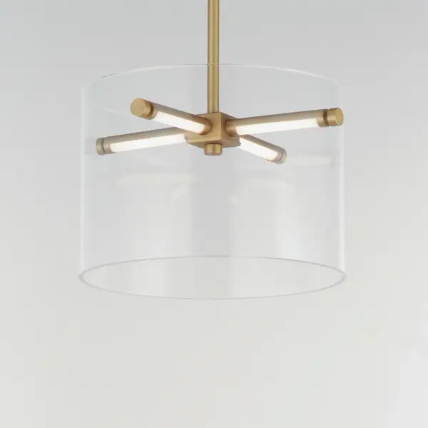 Polo 12" LED Pendant in Gold - Image 3