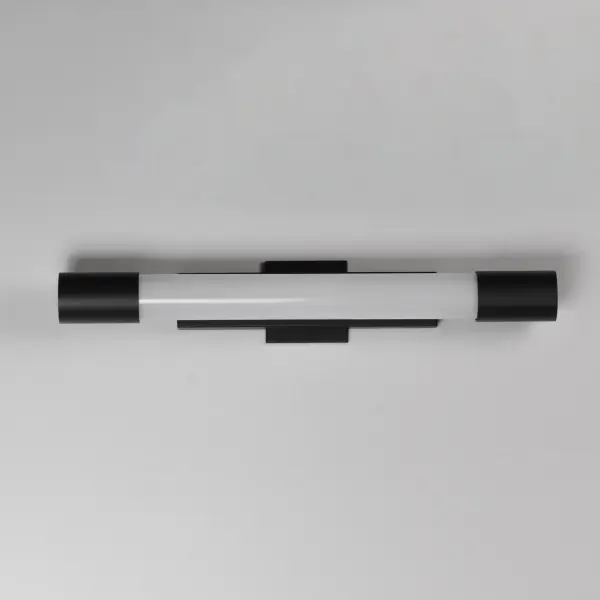 The Canello outdoor wall sconce delivers 1460 lumens of warm 3000K light in a sleek 30-inch contemporary design. Aluminum construction with polycarbonate diffuser ensures durability and weather resistance for outdoor applications. - alternate view