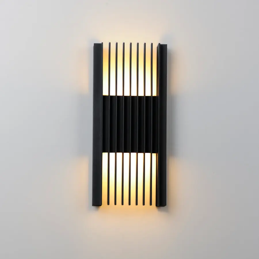 Rampart Large LED Outdoor Wall Sconce - Image 3
