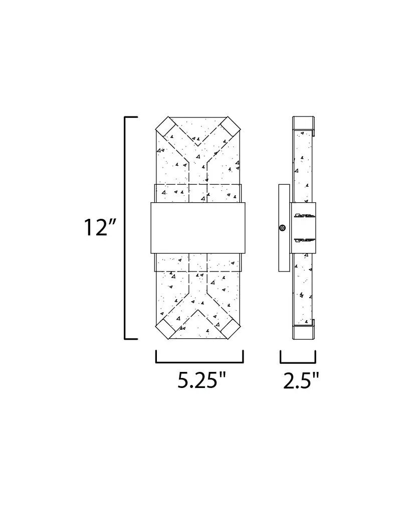 Rune LED Outdoor Wall Sconce - Small - Image 5