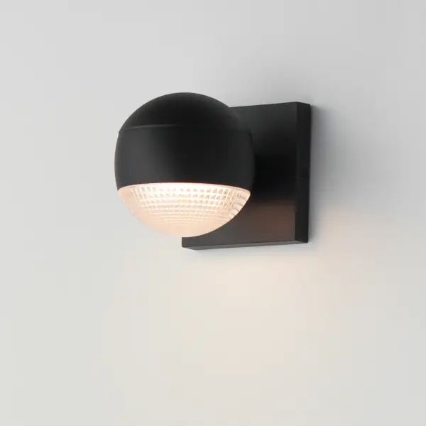 Modular 1-Light LED Outdoor Wall Sconce - Image 4