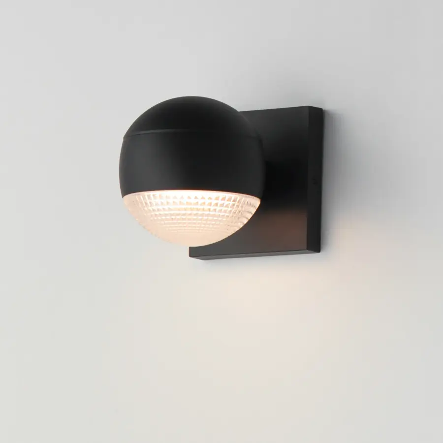 Modular 1-Light LED Outdoor Wall Sconce - Image 4