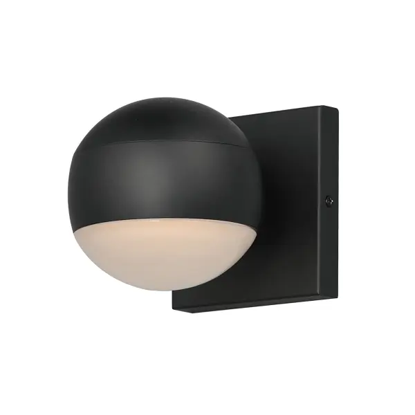 Modular Globe 1-Light LED Outdoor Wall Sconce - Image 1