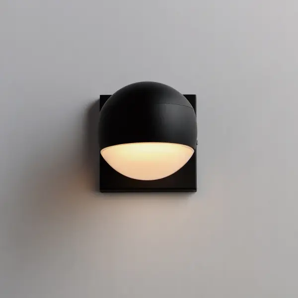 Modular Globe 1-Light LED Outdoor Wall Sconce - Image 3