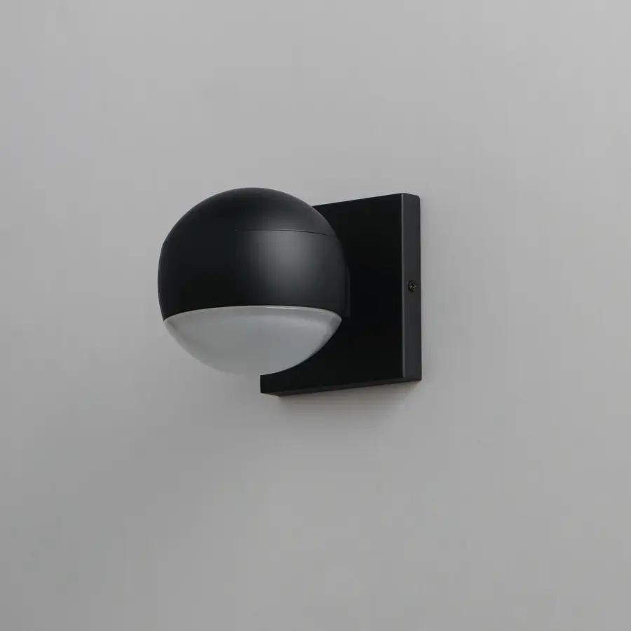 Modular Globe 1-Light LED Outdoor Wall Sconce - Image 4