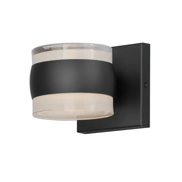 Modular Can 2-Light LED Outdoor Wall Sconce - Image 1