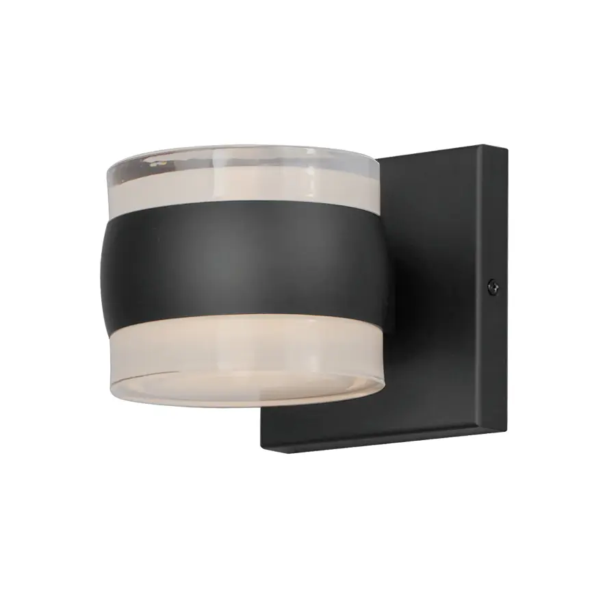 Modular Can 2-Light LED Outdoor Wall Sconce - Image 1