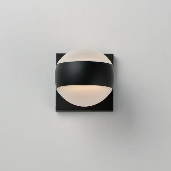 Modular Globe 2-Light LED Outdoor Wall Sconce - Image 3