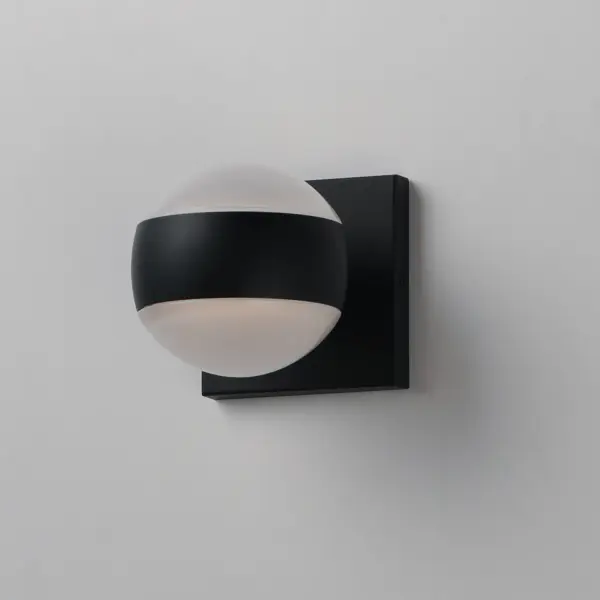 Modular Globe 2-Light LED Outdoor Wall Sconce - Image 4