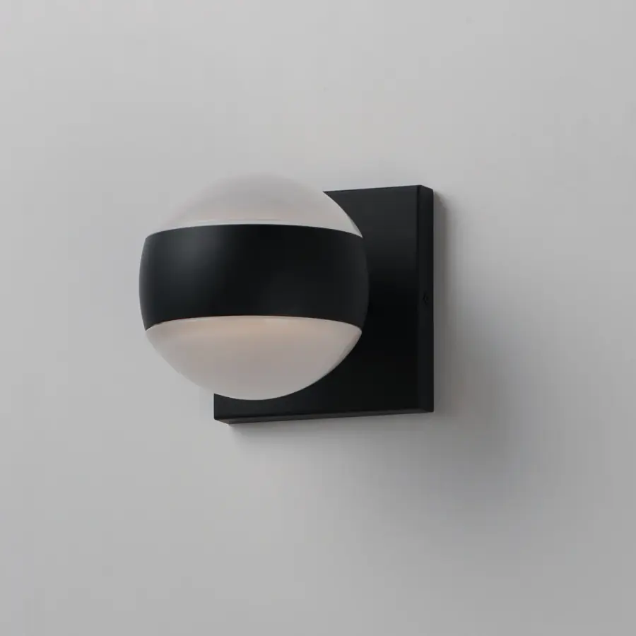 Modular Globe 2-Light LED Outdoor Wall Sconce - Image 4