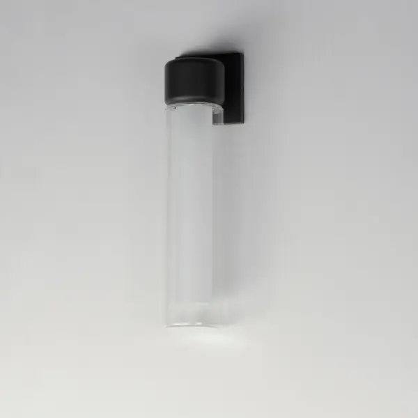 Dram Medium LED Outdoor Wall Sconce in Black - Image 4