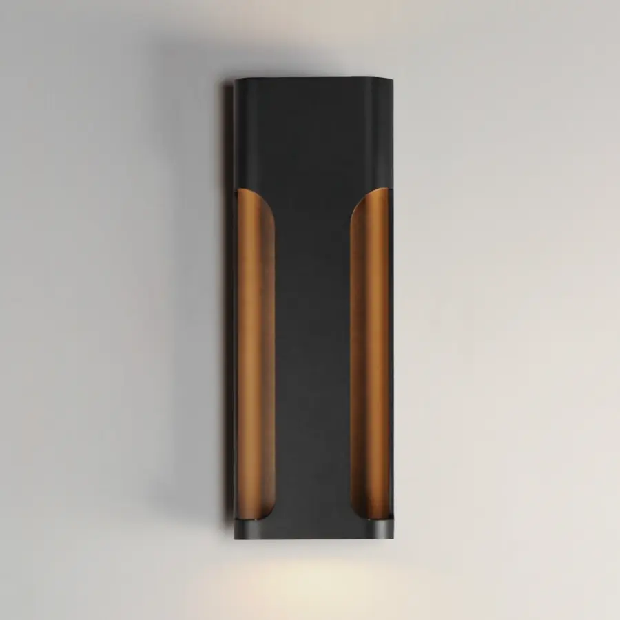 Maglev 18" LED Outdoor Wall Sconce in Black - Image 3