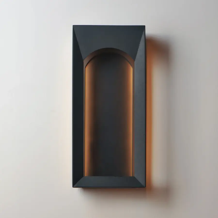 Brasilia Large LED Outdoor Wall Sconce - Image 3