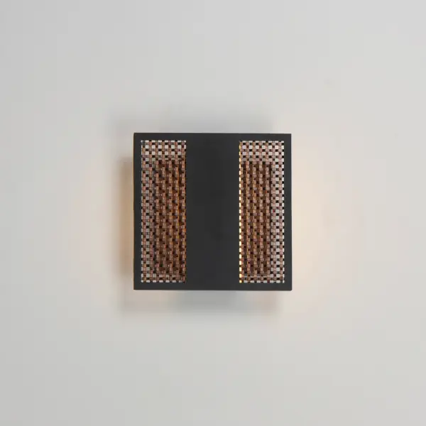 Interlace 6.5" LED Outdoor Wall Sconce - Image 3