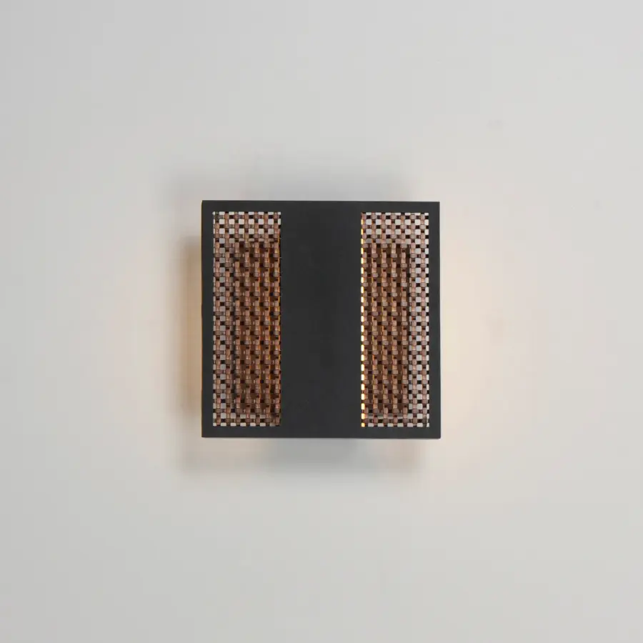 Interlace 6.5" LED Outdoor Wall Sconce - Image 3