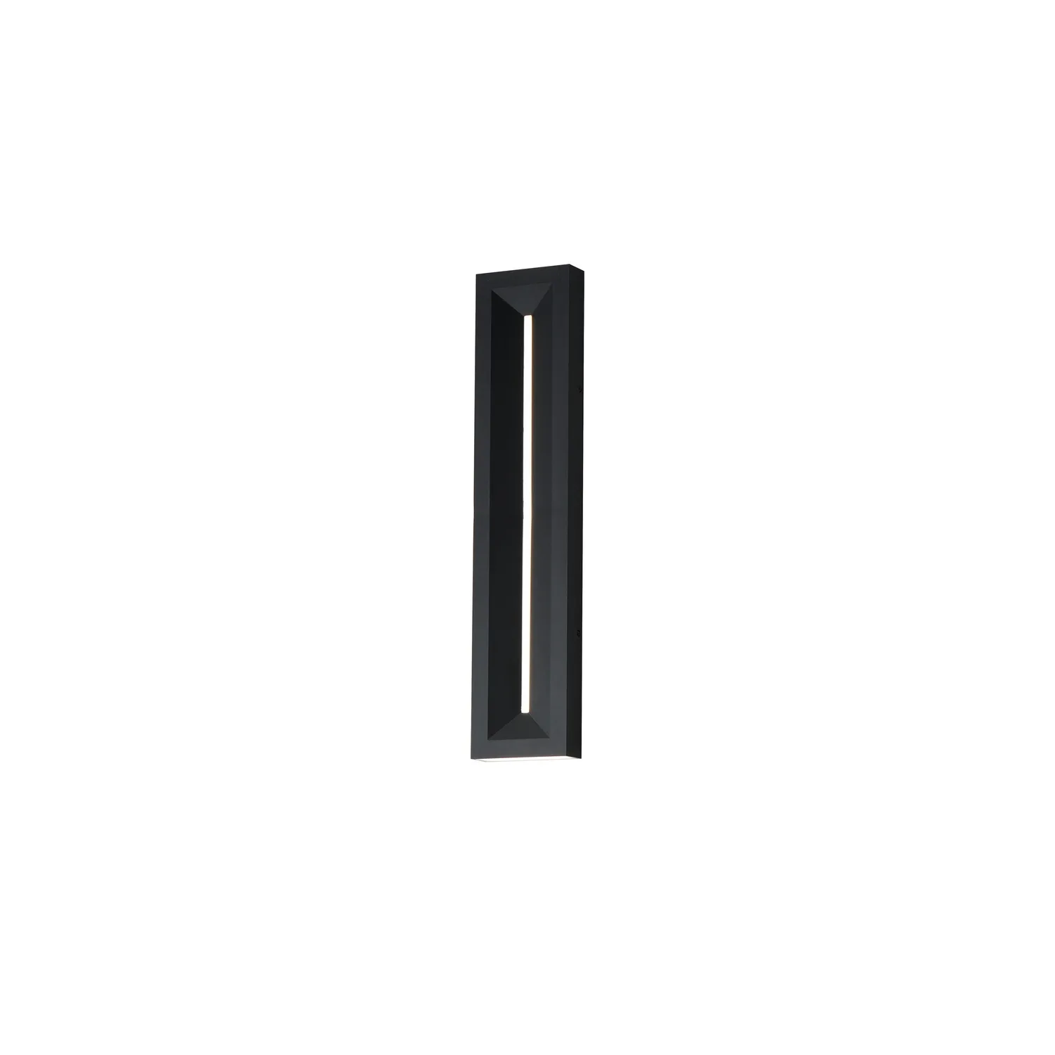 Fosso LED Outdoor Wall Sconce in Black