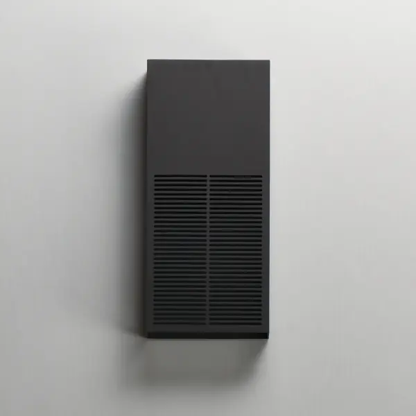 Grate 14" LED Outdoor Wall Sconce in Architectural Bronze - Image 2