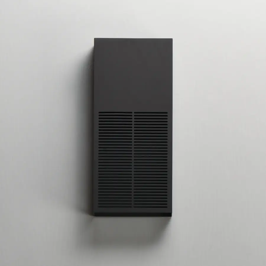 Grate 14" LED Outdoor Wall Sconce in Architectural Bronze - Image 2
