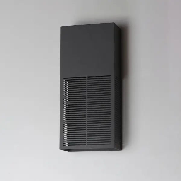 Grate 14" LED Outdoor Wall Sconce in Architectural Bronze - Image 4