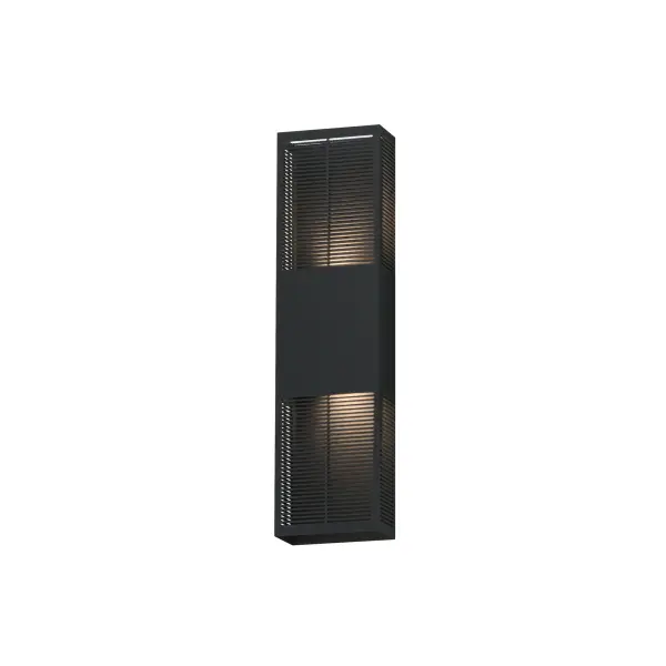 Grate 24" LED Outdoor Wall Sconce - Image 1
