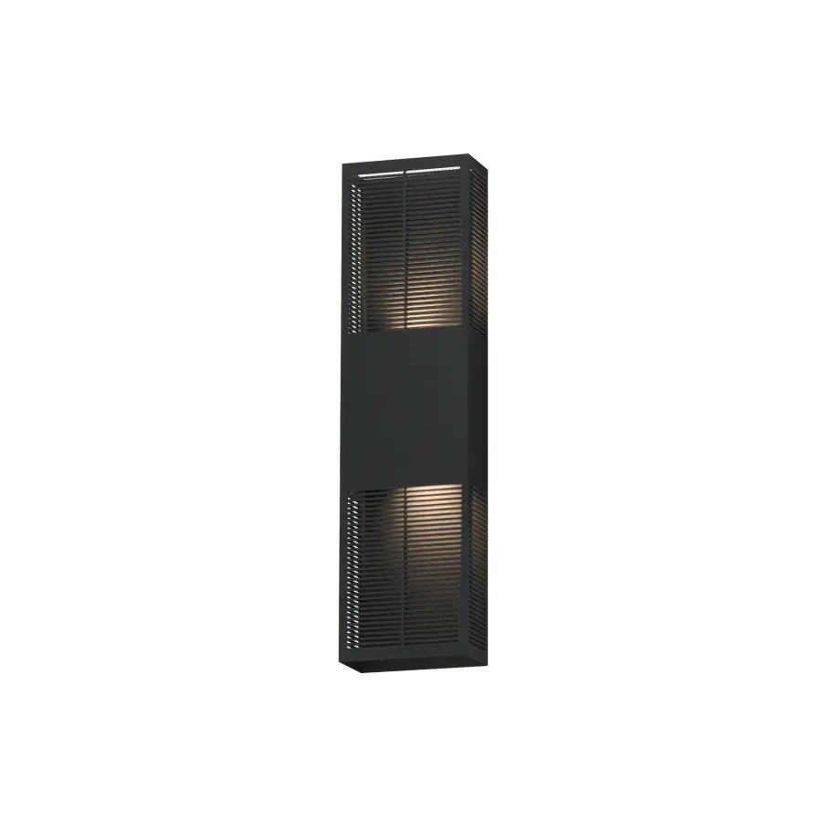 Grate 24" LED Outdoor Wall Sconce - Image 1