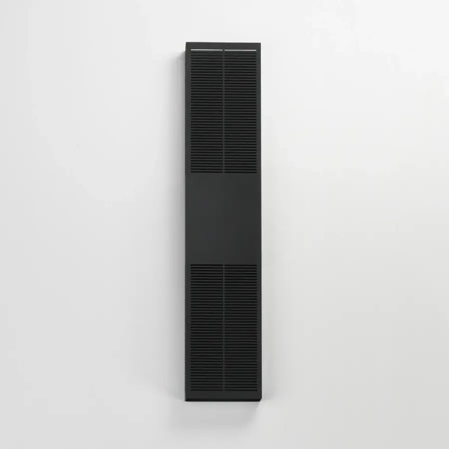 Grate 30" LED Outdoor Wall Sconce in Matte Black - Image 2