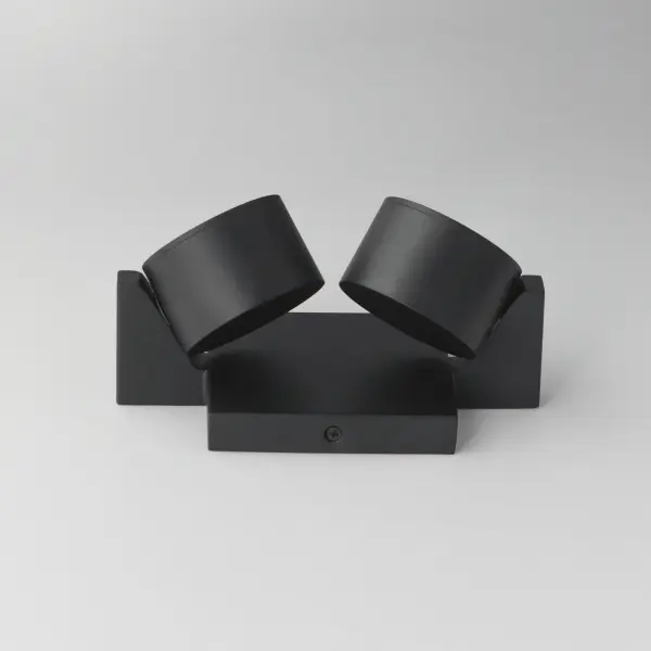 Embrace 2-Light LED Semi-Flush Mount in Matte Black - Image 4
