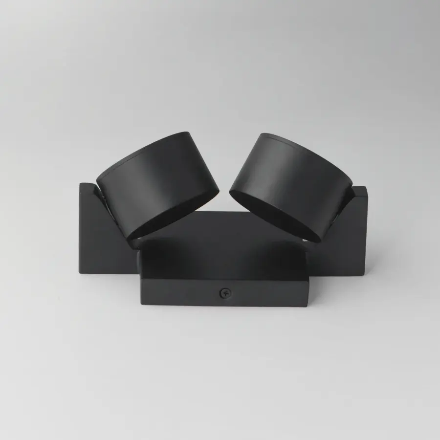 Embrace 2-Light LED Semi-Flush Mount in Matte Black - Image 4