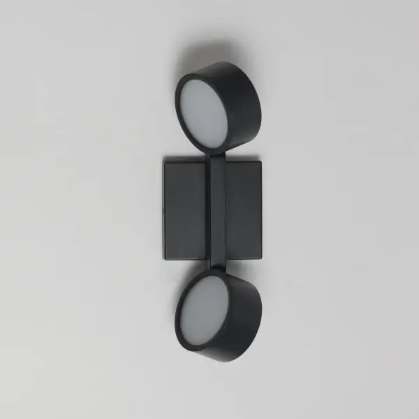 Embrace 2-Light LED Wall Sconce in Matte Black - Image 2