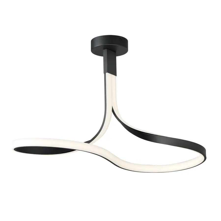 Bold Sculptural LED Design with Striking Snake-Like Form - Image 1