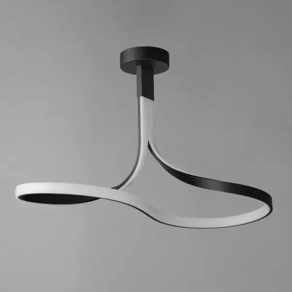 Bold Sculptural LED Design with Striking Snake-Like Form - Image 2