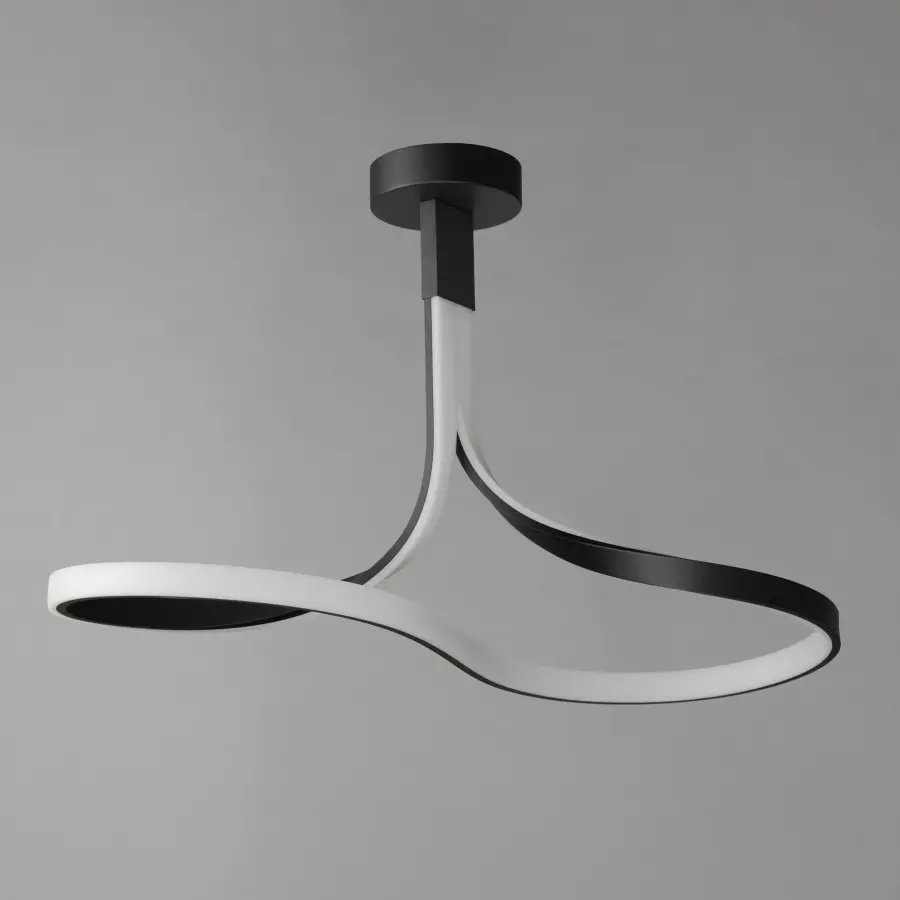 Bold Sculptural LED Design with Striking Snake-Like Form - Image 2