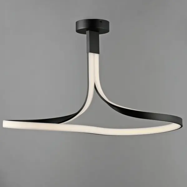 Bold Sculptural LED Design with Striking Snake-Like Form - Image 3