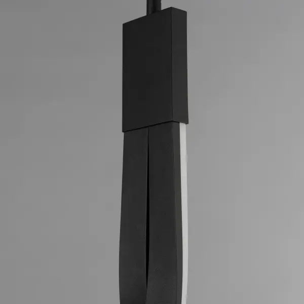 Striking Sculptural LED Pendant with Spiraling Modern Design - Image 4