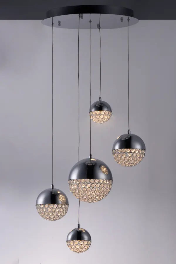 Eclipse 5-Light LED Multi-Light Pendant - Image 3